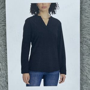 REV Women's L Blouse Black e0123